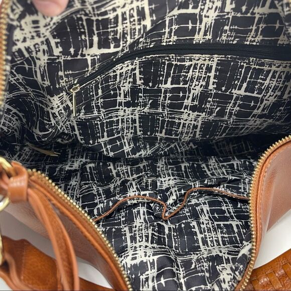 Boho Shoulder Bag, Brown - Picture 11 of 14